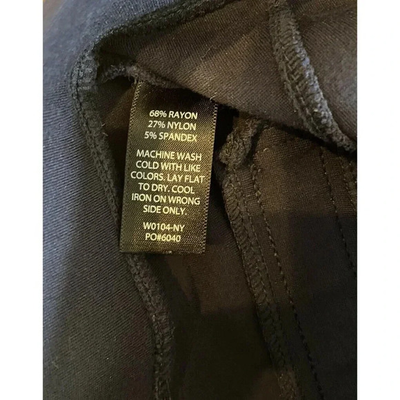 Betabrand Pants Classic Yoga Dress Pants Navy Blue Extra Small Petite XS - Picture 3 of 4